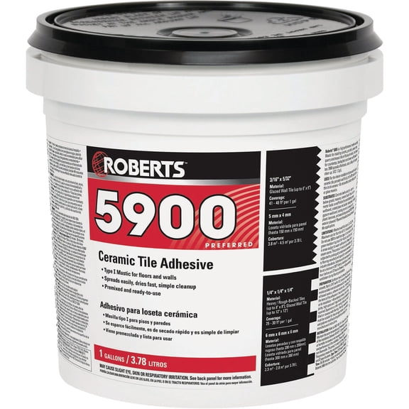Q.E.P./Roberts Roberts 5900 Ceramic Tile Adhesive - Single Pack
