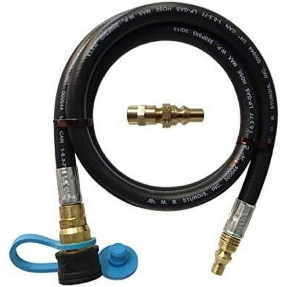 Q Grill Quick Disconnect Conversion Kit (12 Feet)