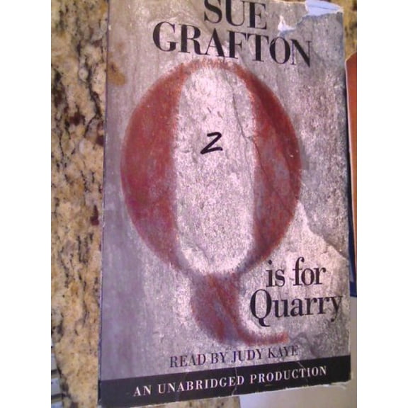 Pre-Owned Q Is for Quarry, 8 Cassettes, 13 Hours Long Unabridged