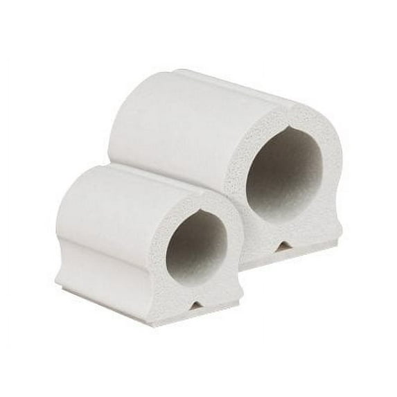 Q Knot UTW-D18-WH White D-Wings Cord Control 18 Piece Set