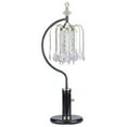 thumbnail image 1 of Q-Max Crystal-Inspired Shade 27" Table Lamp, Black, 1 of 2