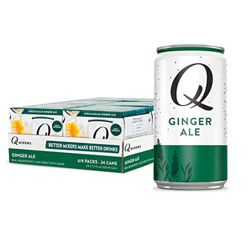 Q Mixers Premium Ginger Ale, Premium Cocktail Mixer Made with Real