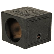 Qpower QBOMB15SSINGLE Single 15 in. Sealed Woofer Enclosure with Bed Liner Spray