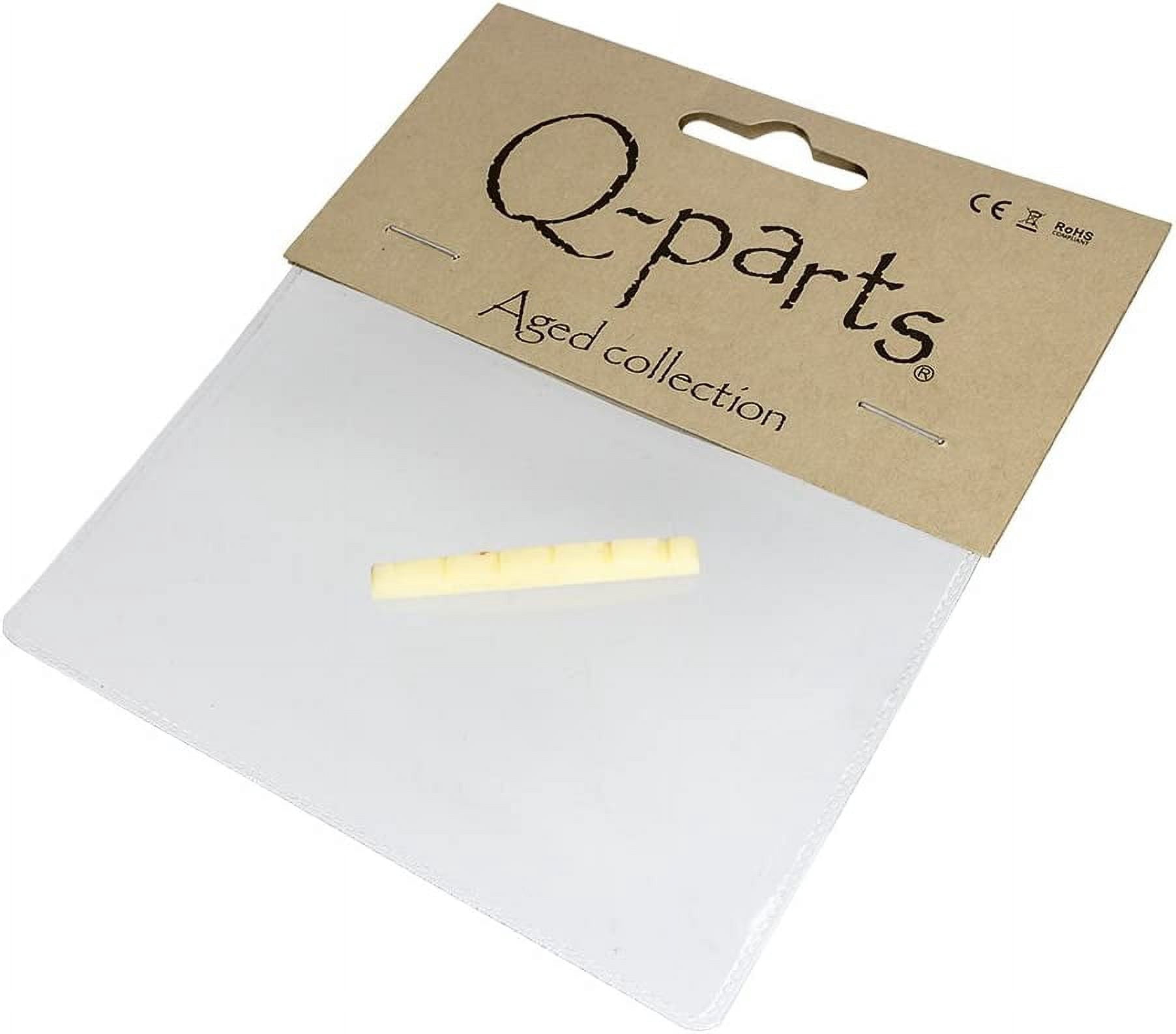 Q-Parts AGED COLLECTION Pre-slotted Bone Nut for Stratocaster/Telecaster