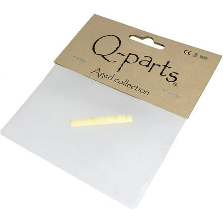 Q-Parts AGED COLLECTION Pre-slotted Bone Nut for Stratocaster/Telecaster