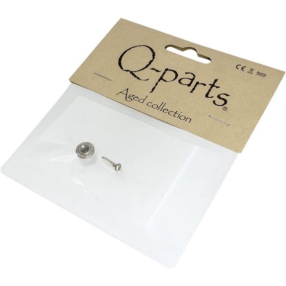 Q-Parts Aged Collection Telecaster String Retainer, Relic Nickel