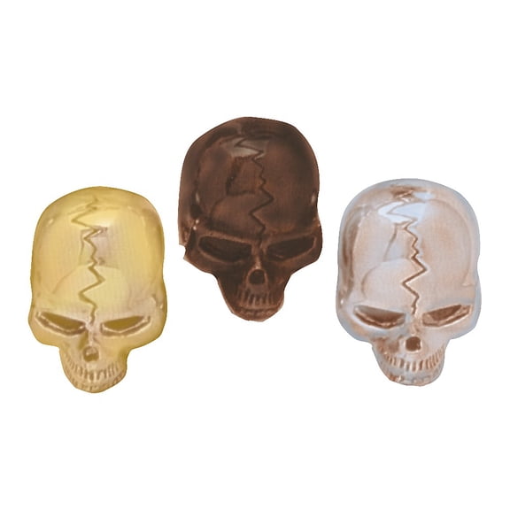 Q Parts Skull Knobs Black Single