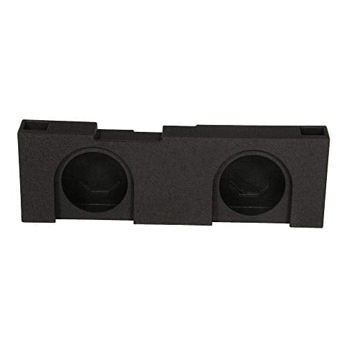 QPower Dual 12" Sub Box for Chevy Silverado Crew Cab & GMC Sierra Crew Cab 2014-2018
