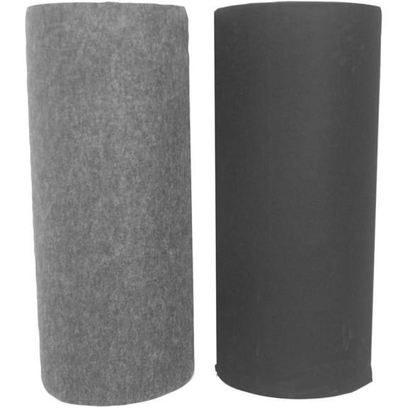 Q Power 4FTX50YD-CHAR 4 ft. x 50 Yard Charcoal Carpet