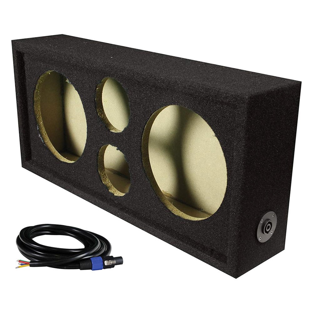 Q Power Car Audio Subwoofer Enclosure Connection Box Chuchero for
