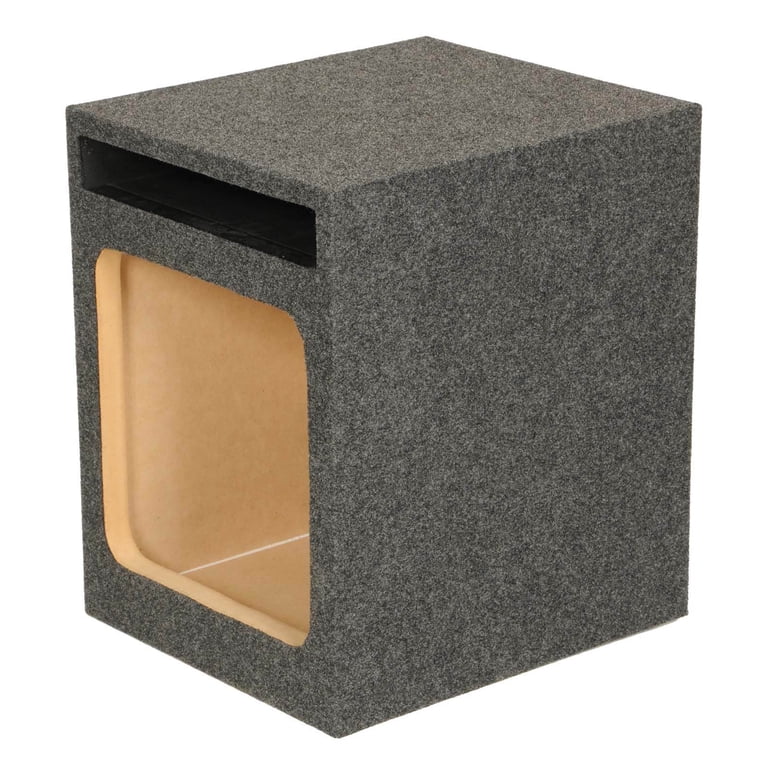 Q Power HD112 12 Single Heavy Duty Vented Square Subwoofer Sub Enclosure Box