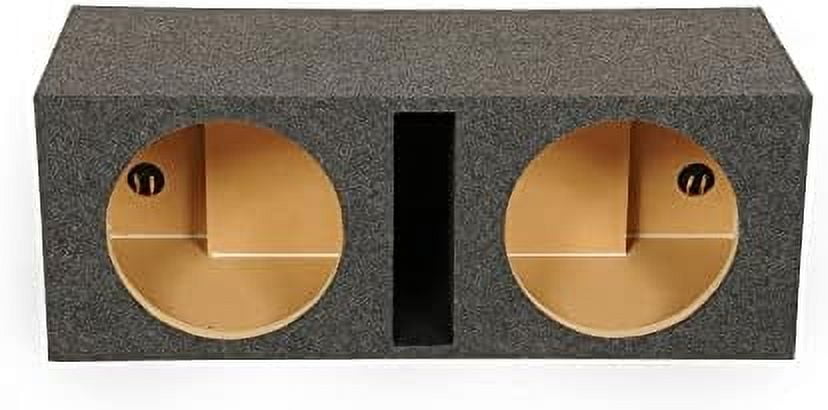 Q Power QBASS Dual 12 Inch Heavy Duty MDF Material Car Audio Subwoofer ...