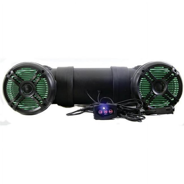 Q Power QP QATV65BTLED 6.5 in. Pipe Tube LED ATV Speaker
