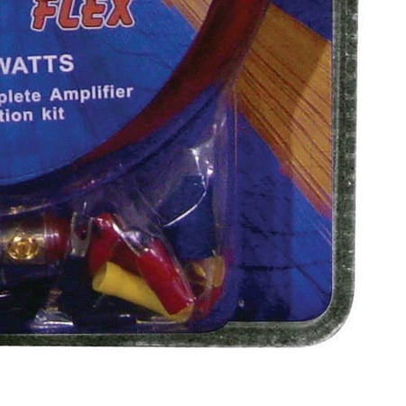 Q Power Super Flex 8-Gauge 2000-Watt Amplifier Wiring Amp Kit | 8GAMPKIT-SFLEX
