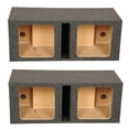 thumbnail image 1 of Q Powerr Dual 12" Ported L3 L5 L7 Subwoofer Box Speaker Enclosure (2 Pack), 1 of 6