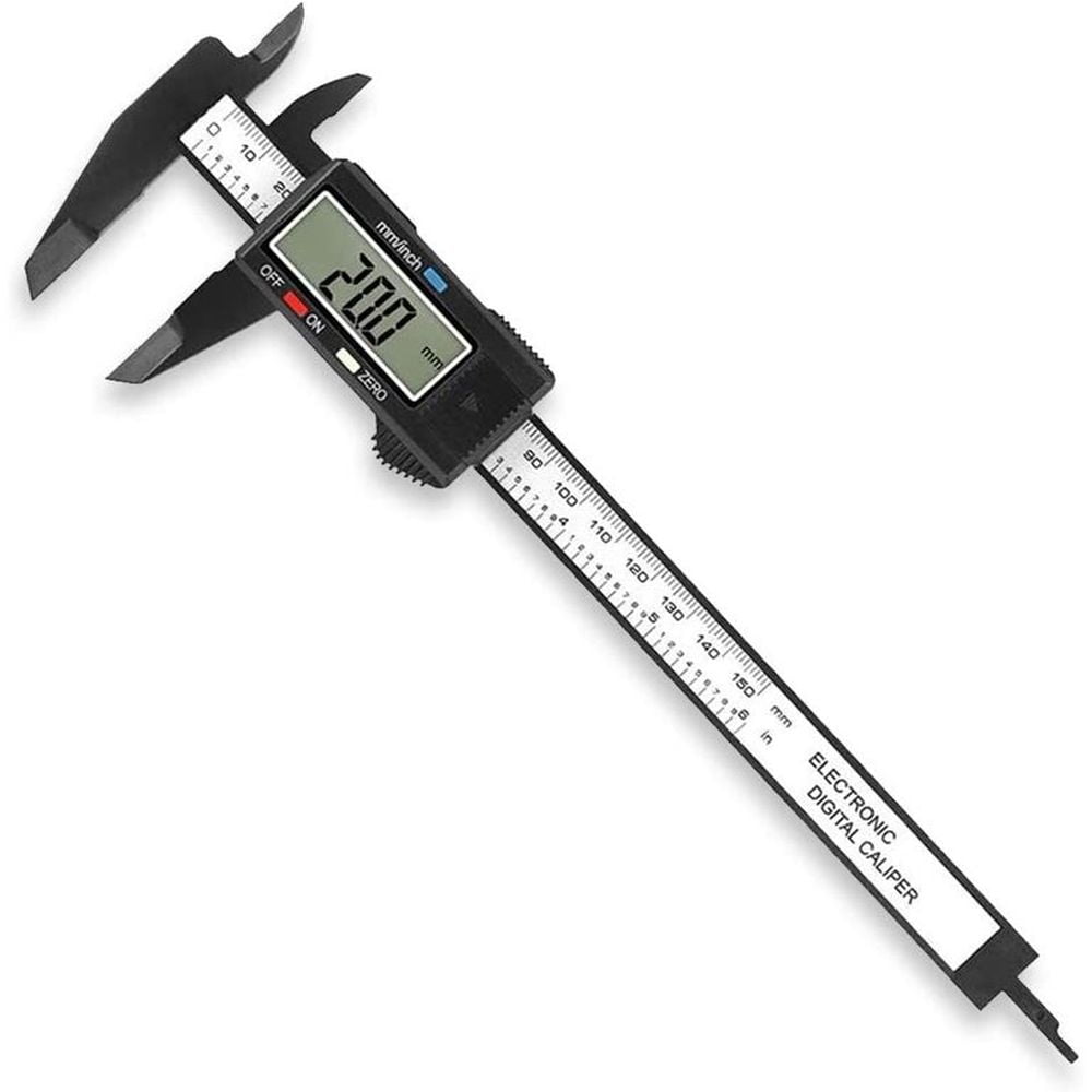 Q&Q BASICS Digital Caliper Measuring Tool Electronic Micrometer 6 inch