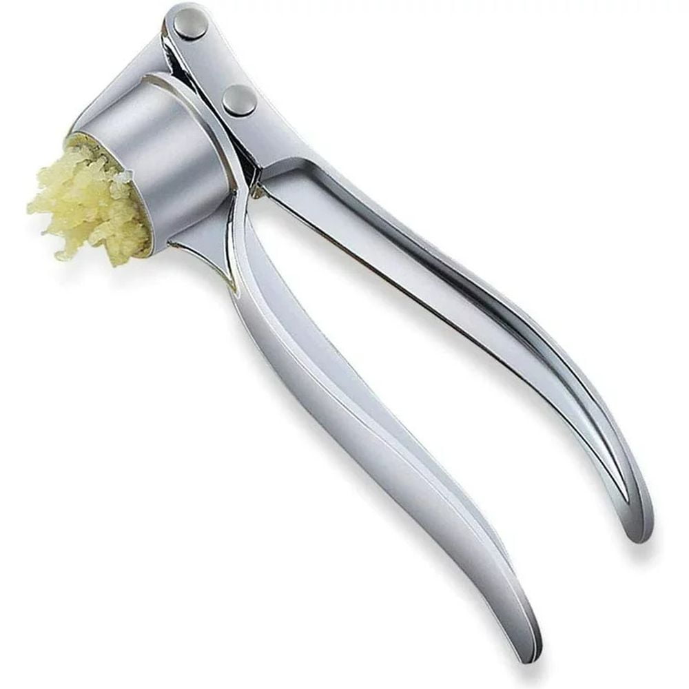  Best Garlic Press With Cleaning Brush - Solid 18/10 Stainless  Steel Garlic Crusher Mincer Ginger Tools : Home & Kitchen