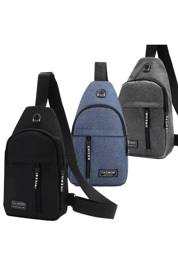 Men Small Utility Backpack Utility Shoulder Bag Sport Utility Bag Gray