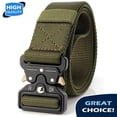 thumbnail image 1 of Q&Q ESSENTIALS Men's Adjustable Everyday Nylon Belt with Easy-Open Buckle, 1 of 10