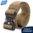 thumbnail image 1 of Q&Q ESSENTIALS Men's Adjustable Everyday Nylon Belt with Easy-Open Buckle, 1 of 7