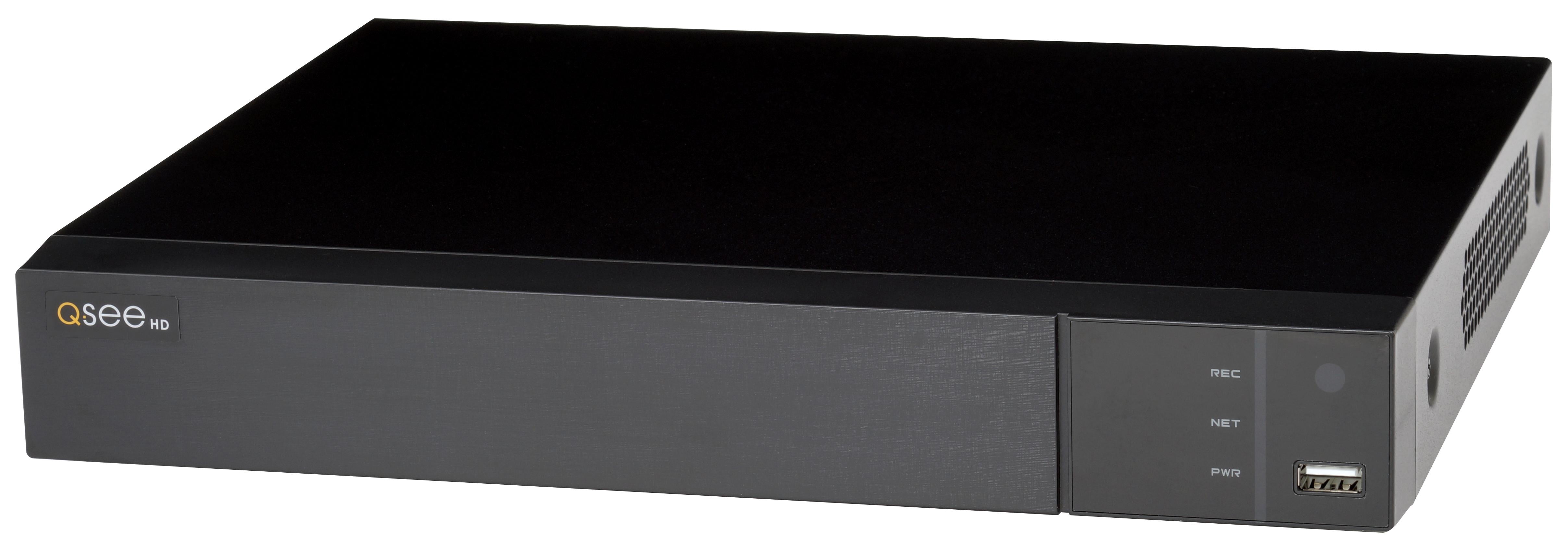 QSee 8 channel 1080 Security DVR, 2 TB Hard Drive