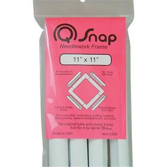 Q Snap Frame Quilting Embroidery Cross Stitch 11 x 11