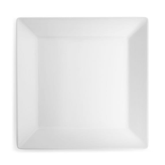 Q Home | Diamond 10.5" Melamine Square Dinner Plate, Set of 4