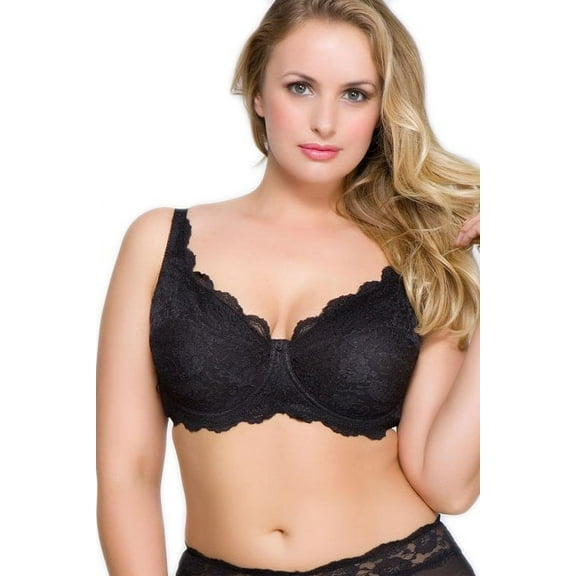 Q-T Intimates Womens Kelly Lace Bra Style-5554Q