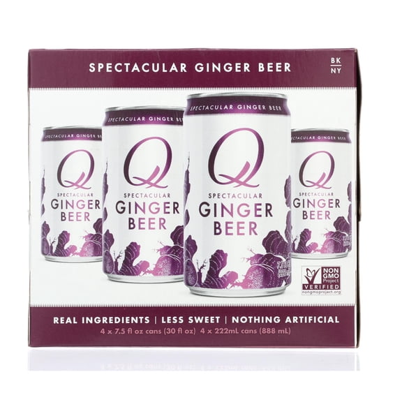 Q TONIC - Spicy Mixer Ginger Beer - 30 Fo, Case of 6