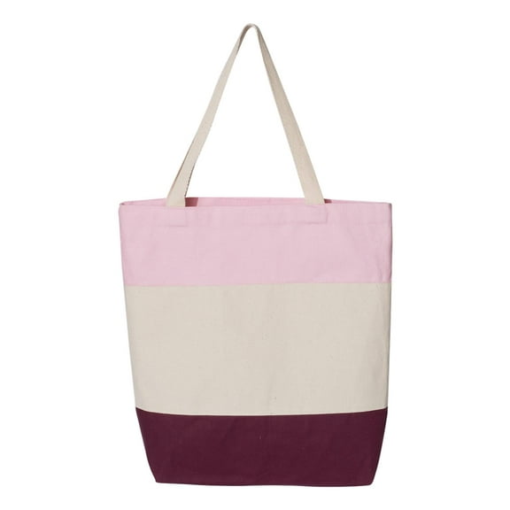 Q-Tees 11L Tri-Color Tote