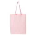 thumbnail image 1 of Q-Tees - 12L Economical Tote - QTBG - Light Pink - Size: One Size, 1 of 3
