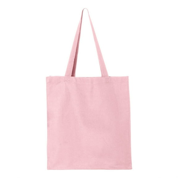 Q-Tees B17195300 14L Shopping Bag, Light Pink - One Size