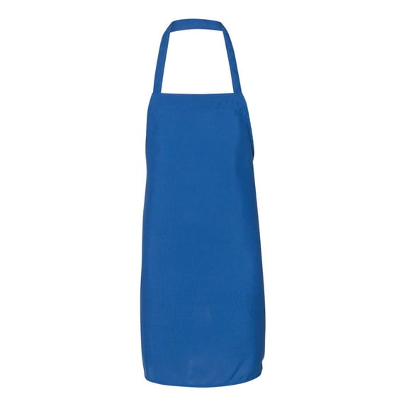 Q-Tees - Bib Apron - Q4010 - Royal - Size: One Size