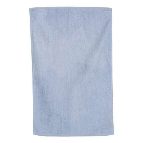 Q-Tees Deluxe Hemmed Hand Towel T300 Light Blue One Size