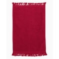 thumbnail image 1 of Q-Tees Fringed Fingertip Towel, 1 of 3