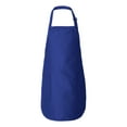 thumbnail image 1 of Q-Tees Full-Length Apron with Pockets, 1 of 5