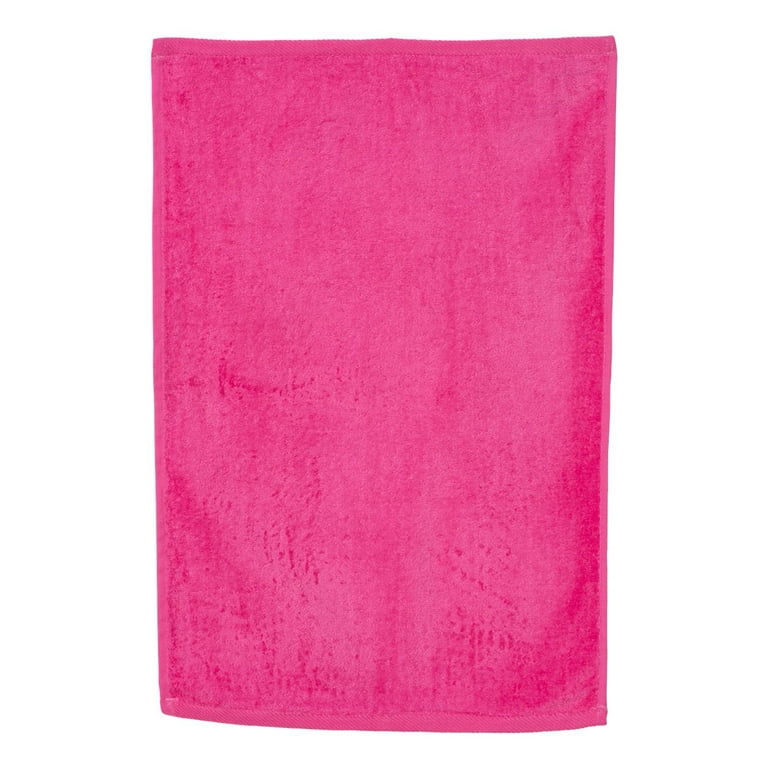 Hot pink hand towels sale