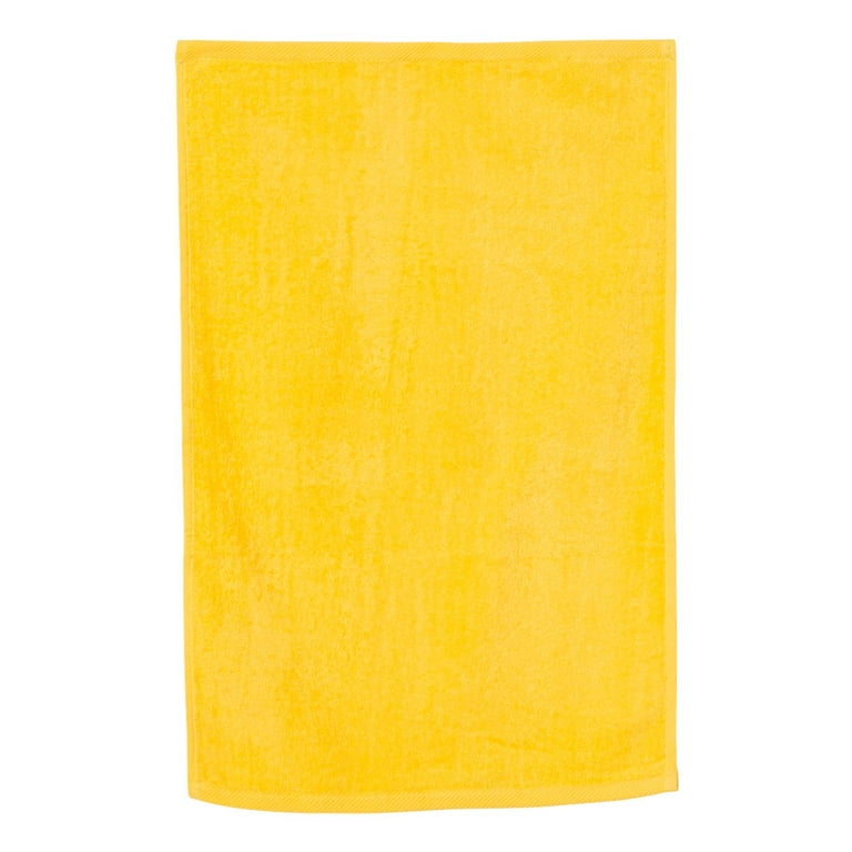 H&M Home - Cotton Terry Bath Towel - Yellow - Size: 28x55