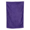 thumbnail image 1 of Q-Tees Hemmed Hand Towel T200 Purple One Size, 1 of 4
