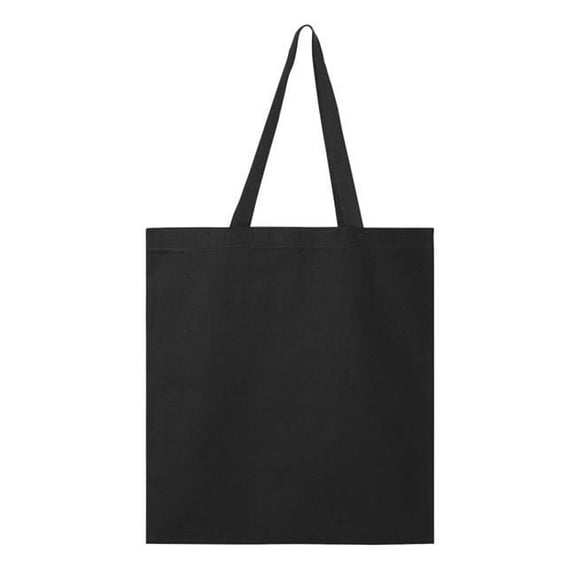 Q-Tees - Promotional Tote - Q800 - Charcoal - Size: One Size