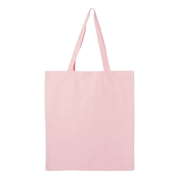 Q-Tees - Promotional Tote - Q800 - Light Pink - Size: One Size