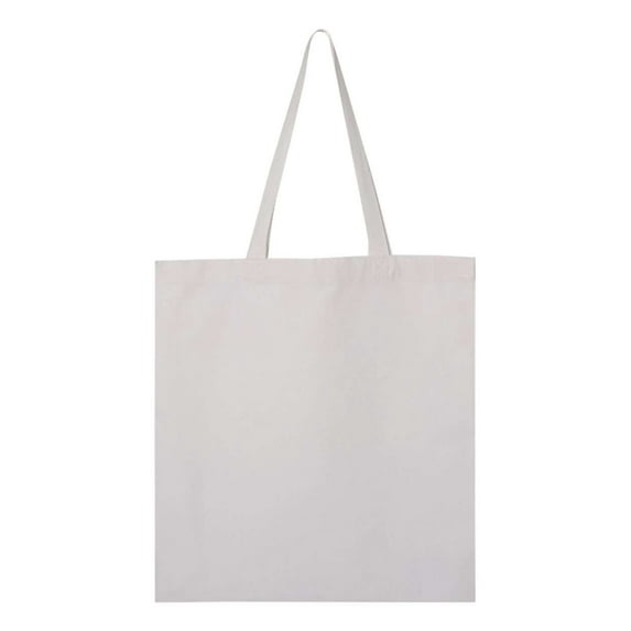 Q-Tees - Promotional Tote - Q800 - White - Size: One Size