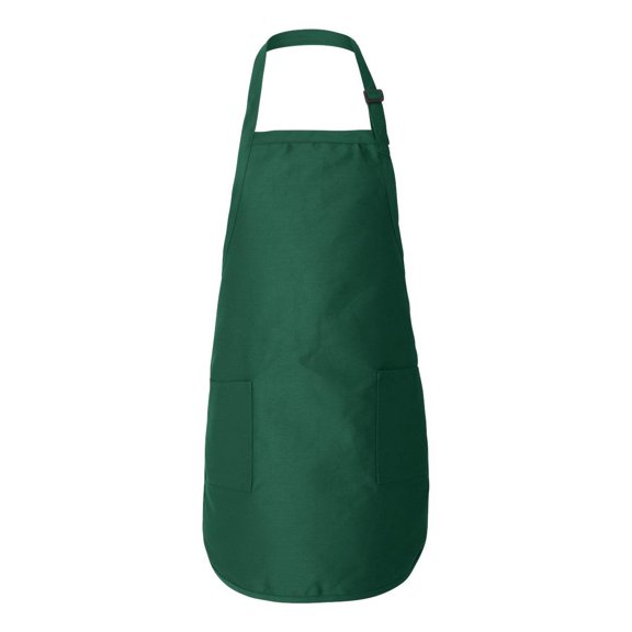 Q-Tees Q4350 Apron Unisex Adult Full-Length with Pockets