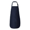 thumbnail image 1 of Q-Tees Q4350 Apron Unisex Adult Full-Length with Pockets, 1 of 3