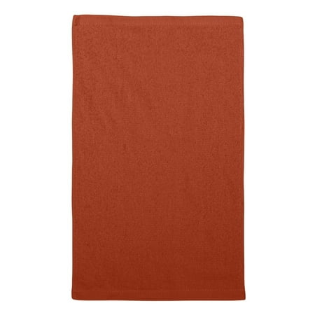 Q-Tees Reversible Cotton Rally Towel, 18" x 11"