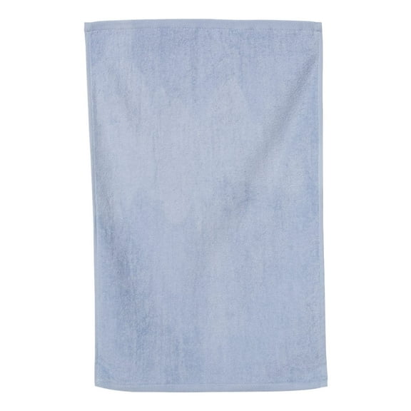 Q-Tees Solid Print Cotton Towel & Washcloth, Light Blue