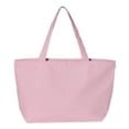 thumbnail image 1 of Q-Tees Unisex 25L Zippered Tote, 1 of 3