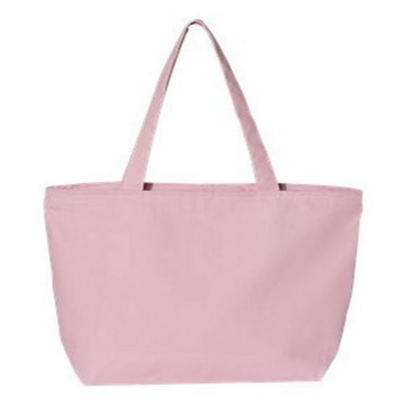 Q-Tees Unisex 25L Zippered Tote