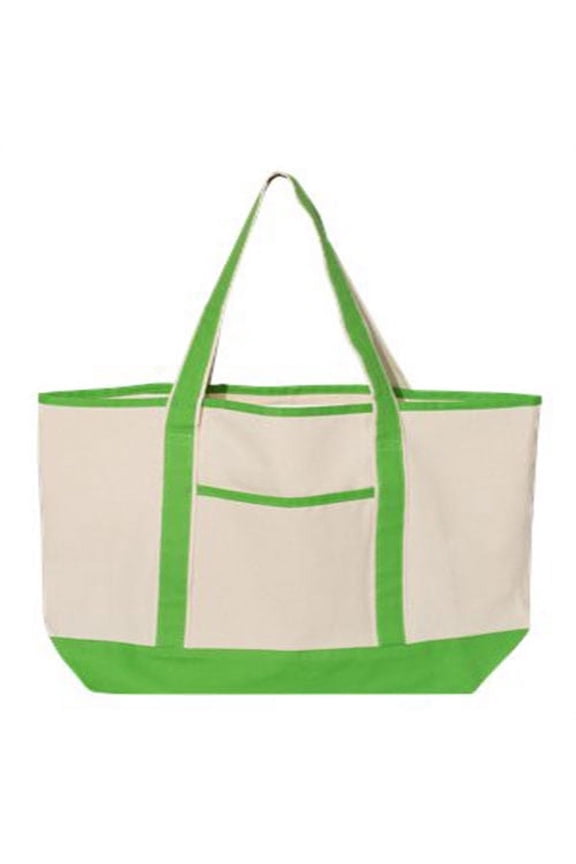 Unisex 34.6L Large Canvas Deluxe Tote