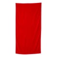 thumbnail image 1 of Q-Tees Velour Beach Towel QV3060 Red One Size, 1 of 2